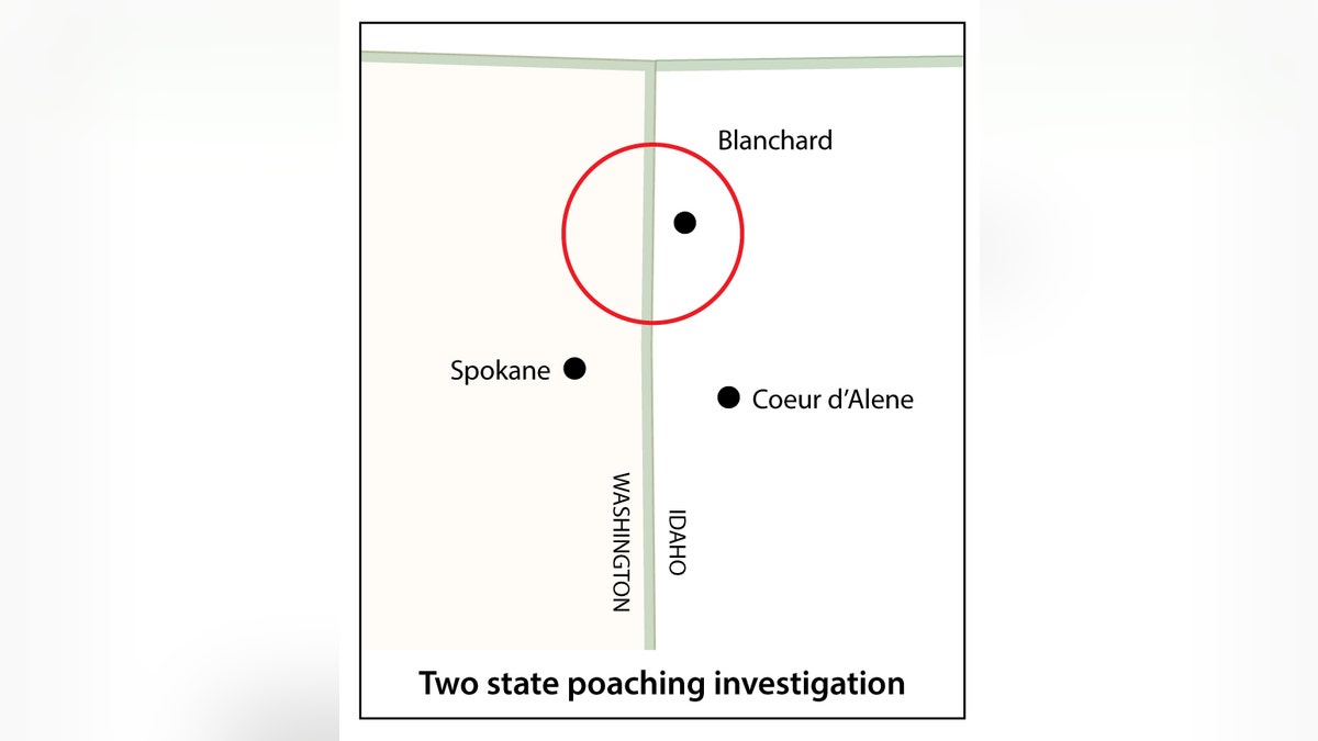 A map of the area provided by the Washington Department of Fish and Wildlife. (Courtesy: Washington Department of Fish and Wildlife)