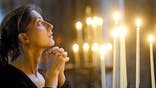 praying in church