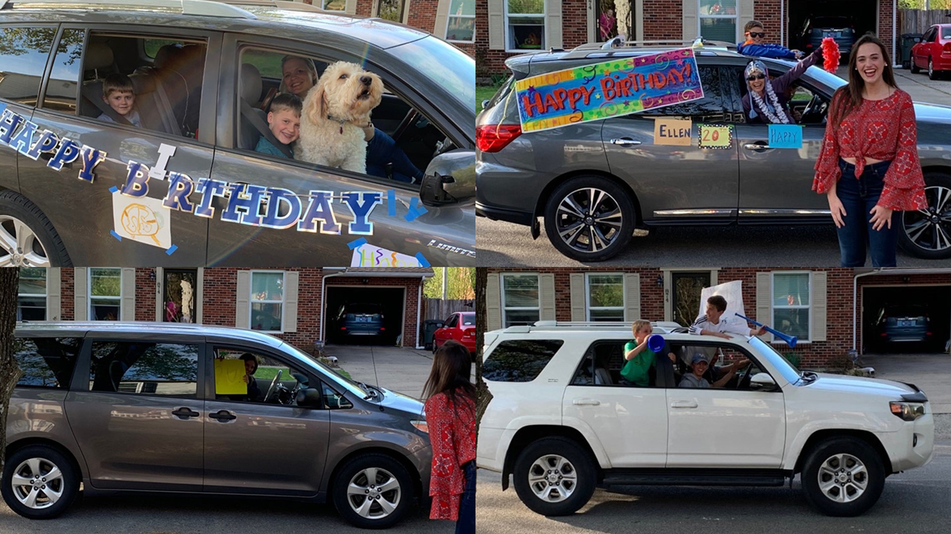 Celebrating my daughter Ellen’s 20th birthday on March 30 by inviting friends and family to drive by our Lexington Kentucky home and say happy birthday while maintaining social distancing. She was so happy to see some friends and family! Brad Harrington Brad Harrington Wed 4/1/2020 8:04 PM