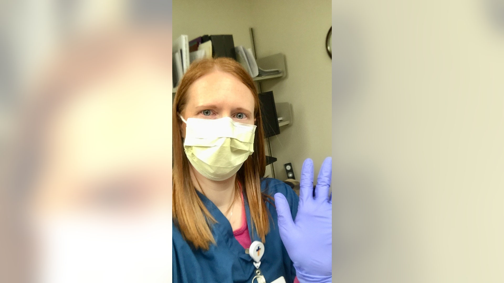 This is my daughter, Dr Kathryn Curtis, Pharm D. She Is answering codes in the Emergency Room and the COVID floor at a large hospital in Washington State. She has an auto immune disorder. Not enough N95 masks for the staff. They will run out of the paper masks and gloves soon. She is terrified of contaminating her 7 year old son and 5 year old twin daughters. Cheryl Armentrout