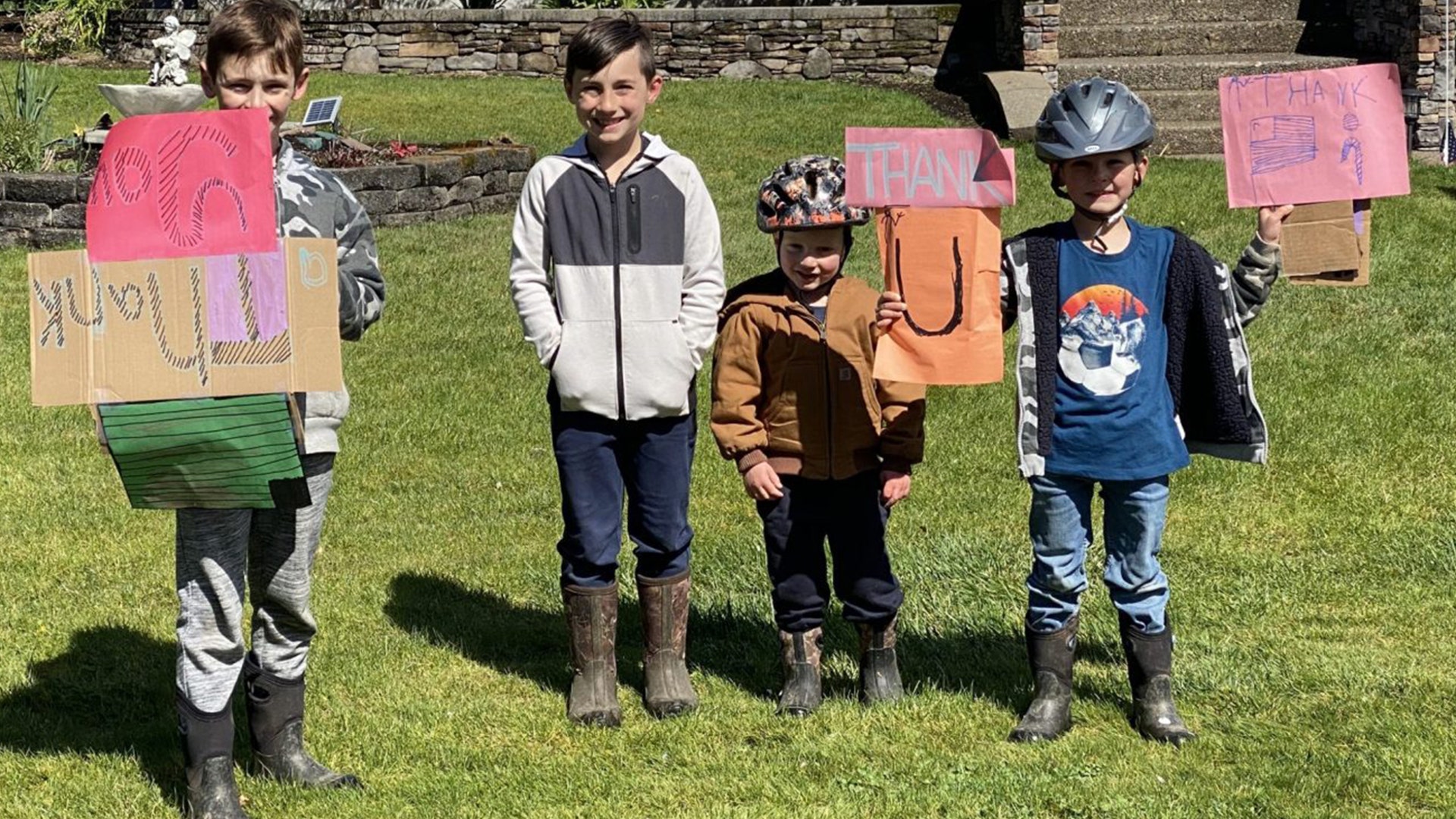 My name is Joshua L. Williams and I am the Fire Chief for the Aurora Fire District in Oregon. (just South of Portland) In this time of uncertainty, we decided to hold a "porch parade" in our community. it was a chance for all the kids and adults at home to come outside and wave at first responders. HEre is a bit of information and photos. As you can see from our comments from facebook, the public loved it!