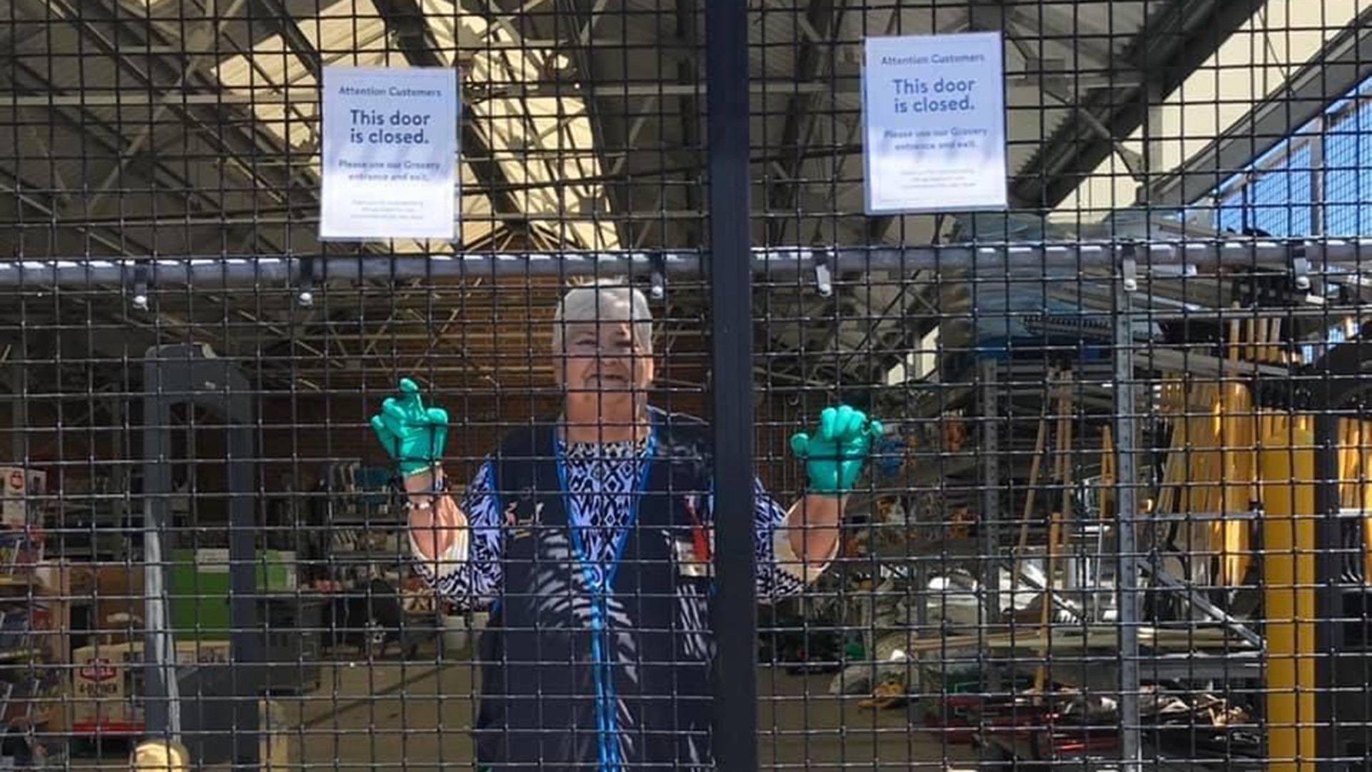 This is My Mom, she works in the garden center at Walmart, she’s considered “essential” and has gone to work everyday since this whole thing started, she doesn’t complain too much, and no matter what, she will help you anyway she can. Her job is just as dangerous as any other job that people are putting into the category as a “Hero”. My Mom will always be my HERO, she may just be one person in this world, but she is my whole world and so are every other employee there, each and every one of them are someone’s mother, father, grandparent or child and everyday each one puts their life on the line for YOU. Remember that each time you decide to take your family in there, it’s not their fault that the shelves are not full or the doors are locked. BE KIND, we’re all in this together!