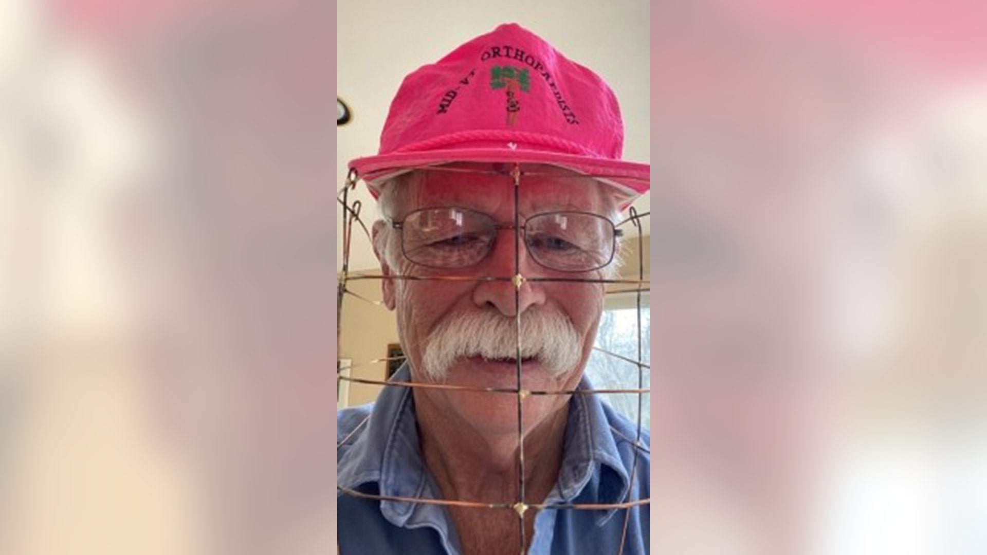 This is tongue-in-cheek, but it does emphasize that one of the most important steps in protecting yourself is to simply not touch your face between hand washings. It only took a few minutes in the workshop to assemble this . . .