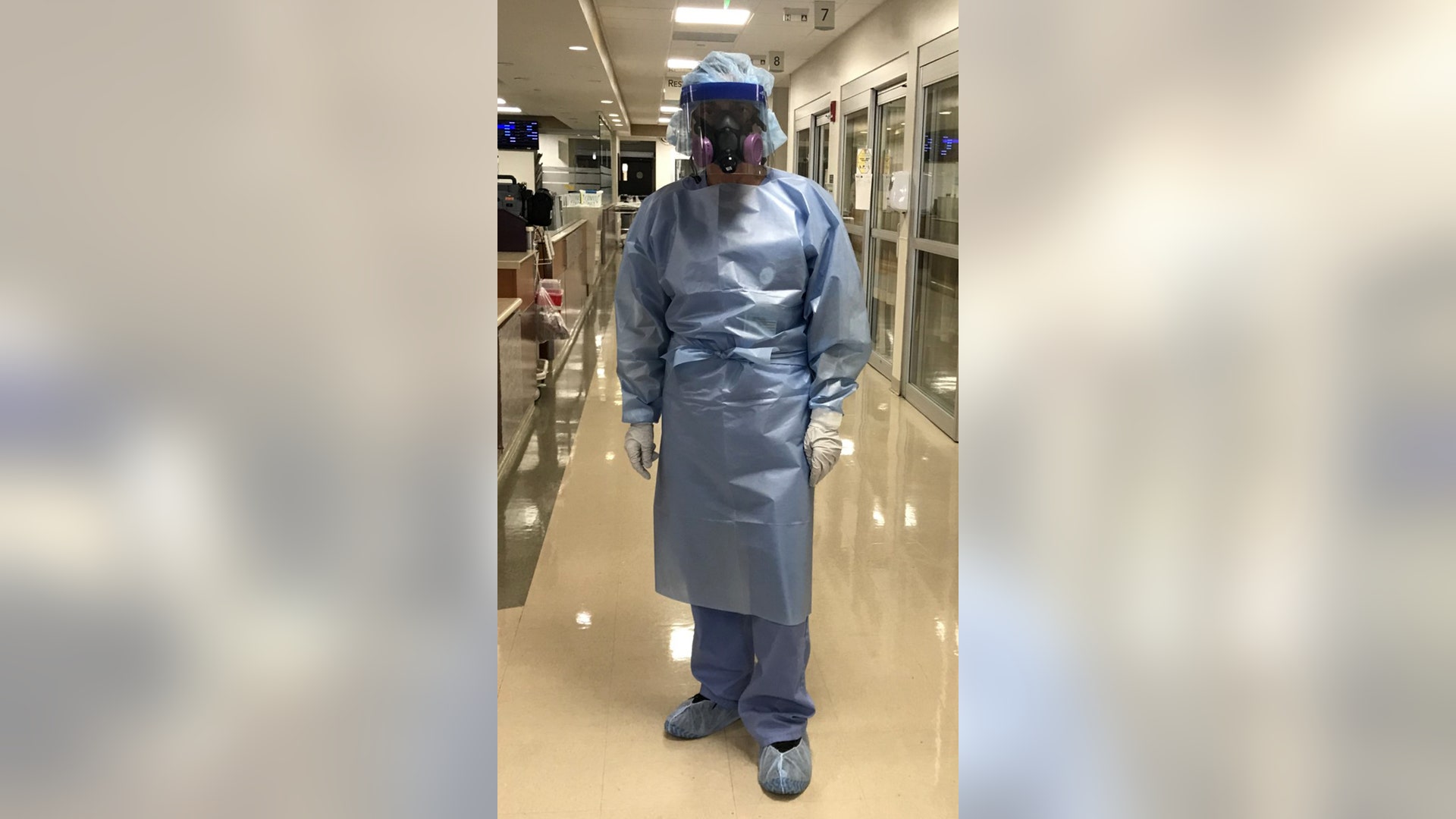 I’m an emergency Room physician at a busy Miami Hospital. Everyday I wear this protected gear to keep the patients safe and myself. Thank you America for supporting the healthcare workers!!
