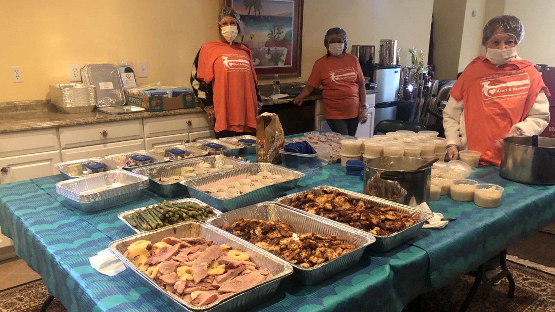 ust wanted to share some uplifting news this Friday afternoon April 17, 2020. We could all use some positive news during these challenging times. Our volunteer public 501c3 charity, Heart &amp; Hammer, which was started by our family, did a community outreach today in Chester, NJ. https://www.heartandhammer.org Though much of our focus is helping the poor in the Philippines, often in conjunction with medical missions, we also have been doing outreach programs here in US, too. Today, we made meals and Covid-19 care packages for the forty (40) residents of Chester Area Senior Housing. It is our way to show we care. https://chesterareaseniorhousing.org The Covid-19 Care packages were a donation by one of our Directors, Stacey Moratta. Each package included a surgical face mask, vinyl gloves, sterile wipes, seat pad, eye mask, and even new earbuds for cell phone or audio devices. These were originally made for air travelers but can be used at home too. The meal was a dinner set consisting of a Filipino soup called Arroz Caldo (a chicken, ginger &amp; rice porridge) used to fight colds &amp; flu. For the main course, residents received a meal of Parmesan-crusted Chicken cutlets, Pineapple-baked ham, chilled mixed bean salad, boiled asparagus and a homemade Ghirardelli brownie for desert. And let's not forget some Lindt chocolate as a sweet treat. This is the second time Heart &amp; Hammer reached out to the Chester Area Senior Housing. Heart &amp; Hammer was there back in 2016 when a flood affected their recreational center. We brought food, music and dancing to lift spirits and to show we cared. https://www.heartandhammer.org/programs Attached are some pics from today's event where we prepared the meals and packages. Due to the nature of safe protection &amp; social distancing, Heart &amp; Hammer just dropped off the gifts. No one entered the building. Working together we will get through these challenging times. We just wanted our seniors to know someone cares.