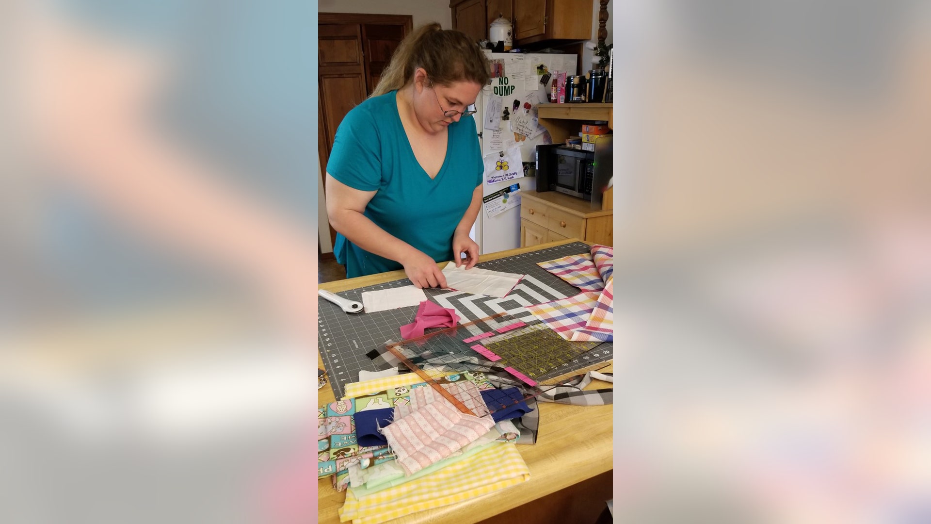 We had planned lunch to celebrate my sisters 71st birthday. I became ill running a low grade fever and decided I would drop off her lunch. She surprised me with a unique way of getting her lunch staying 6 ft away. What a crazy big sis! LOVE HER! From Charleston, SC. Peggy Hilton