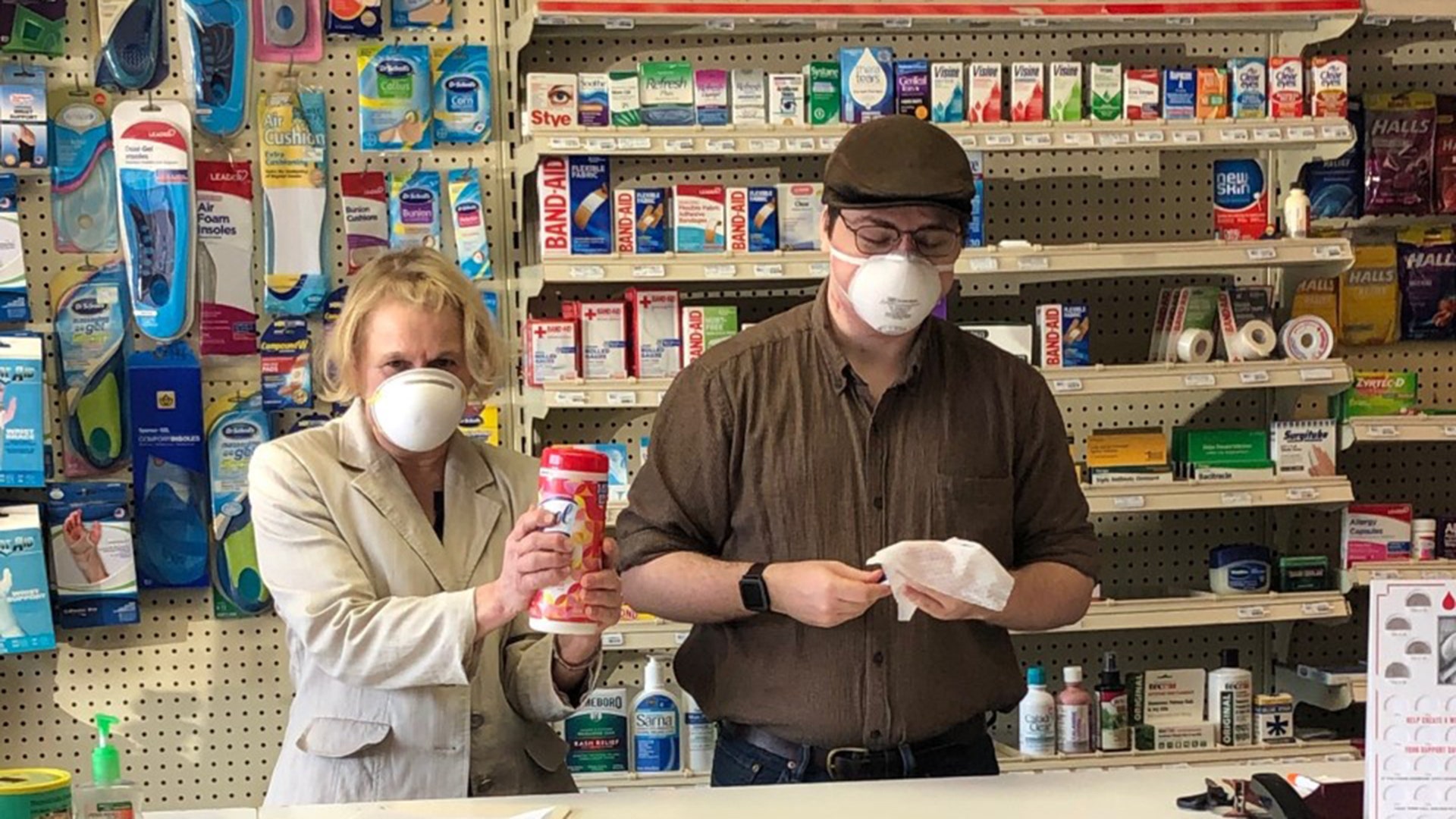 Small pharmacy dealing with the virus . Business crazy with many people purchasing over the counter products and supply is limited. Prescription numbers declining because people are not seeing their physician ( which isn’t a always a good thing ). Stress is at an all time high in the pharmacy. It’s hard to get many drugs in as they are being rationed . Not fair to our patients. I remain positive because that’s who I am ! This will not defeat us it will make us stronger