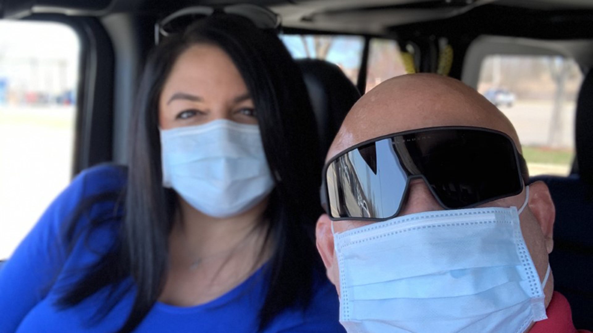 Getting geared up to enter Sams Club with my wife. I am grateful for us having more time together. Gary and Rachel Kirtley Kalamazoo Michigan