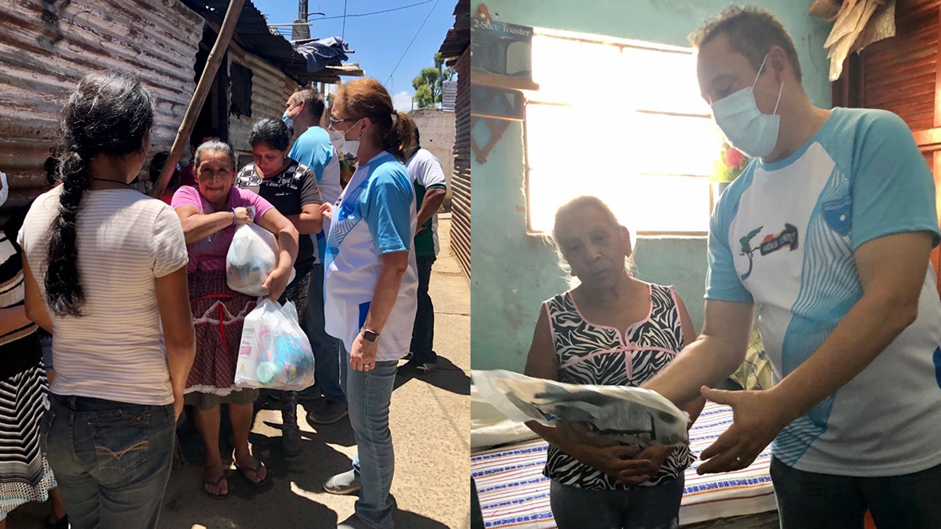 With Debbie my wife we are on long term assignment in Guatemala to work with children and their families. Although the rate of confirmed COVID-19 infections here is relatively mild, the rate of those under feed is extremely high. Some government statistics say that 50% of the children suffer from under nourishment. We fear more will from hunger than the virus because of the economic shut down. Families were on the edge before the virus hit. Now it’s pushing some over the edge. With the help of a church based program called Boys and Girls Missionary Challenge (BGMC), we purchased basic food and hygiene supplies for about 40 families, most who live in a red zone in Guatemala City. It’s called a red zone because of the high level of violence, gangs, drugs, abuse and poverty. We wept because what we were able to provide was too little for too few. Those who received the gift of supplies wept because it bought them a little hope for a couple more weeks. BGMC is a program where US children help children around the world David and Debbie Amsler Assemblies of God World Missiońs