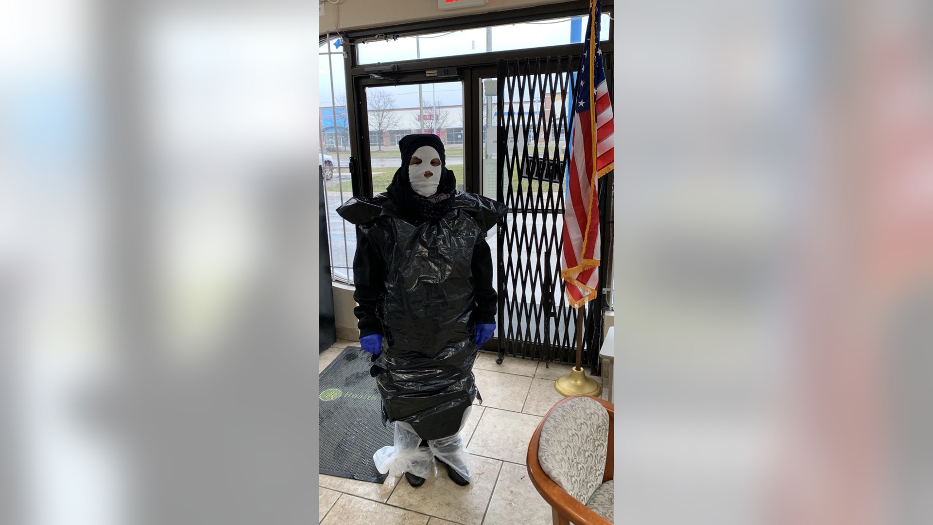 My name is Jeff Chehab, I am a registered pharmacist and own my own independence pharmacy in southeast Michigan. This is a patient of mine. In my pharmacy we try to get by just like the patient in the photo. No gloves no face covering, no hand sanitizer. God bless America.