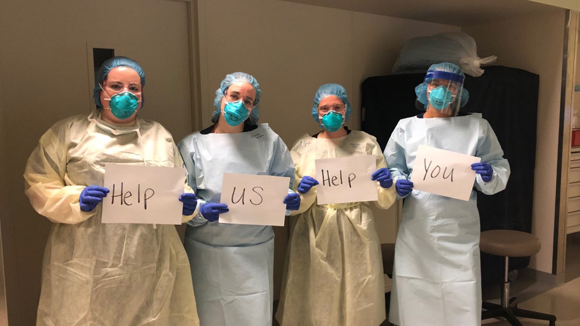 Our 24 year old daughter Angela, an ICU nurse at Eskenazi Hospital in Indianapolis, IN working on the front lines. The individual picture she sent us via a family snapchat was the first night with a confirmed positive. A few nights later, her and a few others sharing a message from ICU. We’re all hoping we can all get together again as a family in June, Lord willing. Troy &amp; Lisa Furrer Wolcott, IN