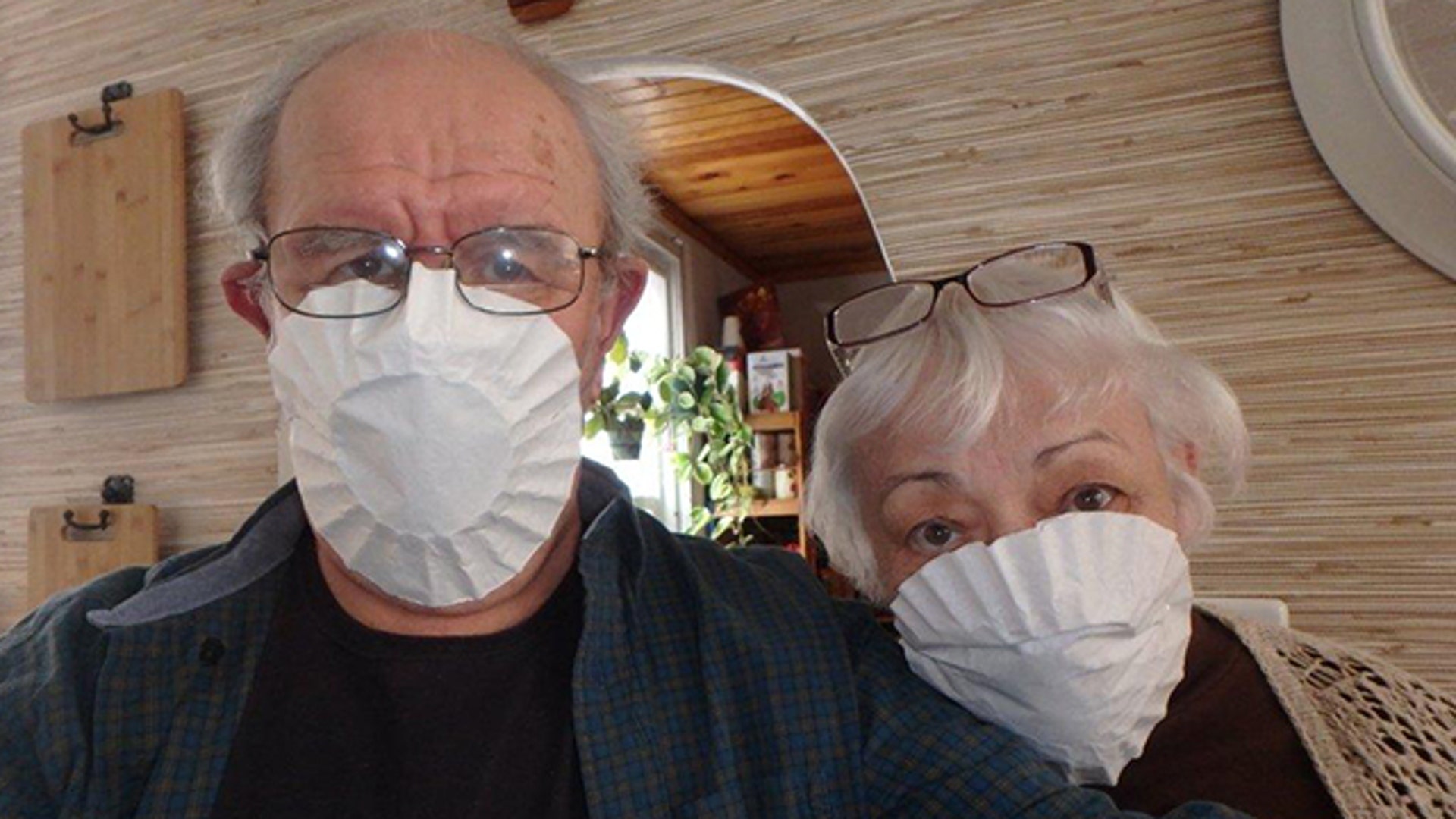 I made the face masks out of coffee filters, two rubber bands and two staples. They are several "filters" thick and I think if you made them a tad thicker, they just may do the trick. We are beginning to realize that we will never go back to life the way we knew it but that there will be a new "normal." One thing is for sure and that is the earth is getting a much needed breather from our pollution. We will have a reason to celebrate April 22; Earth Day. Peggy Barkafski Wed 4/1/2020 8:35 PM Cheers, Peggy and Albert