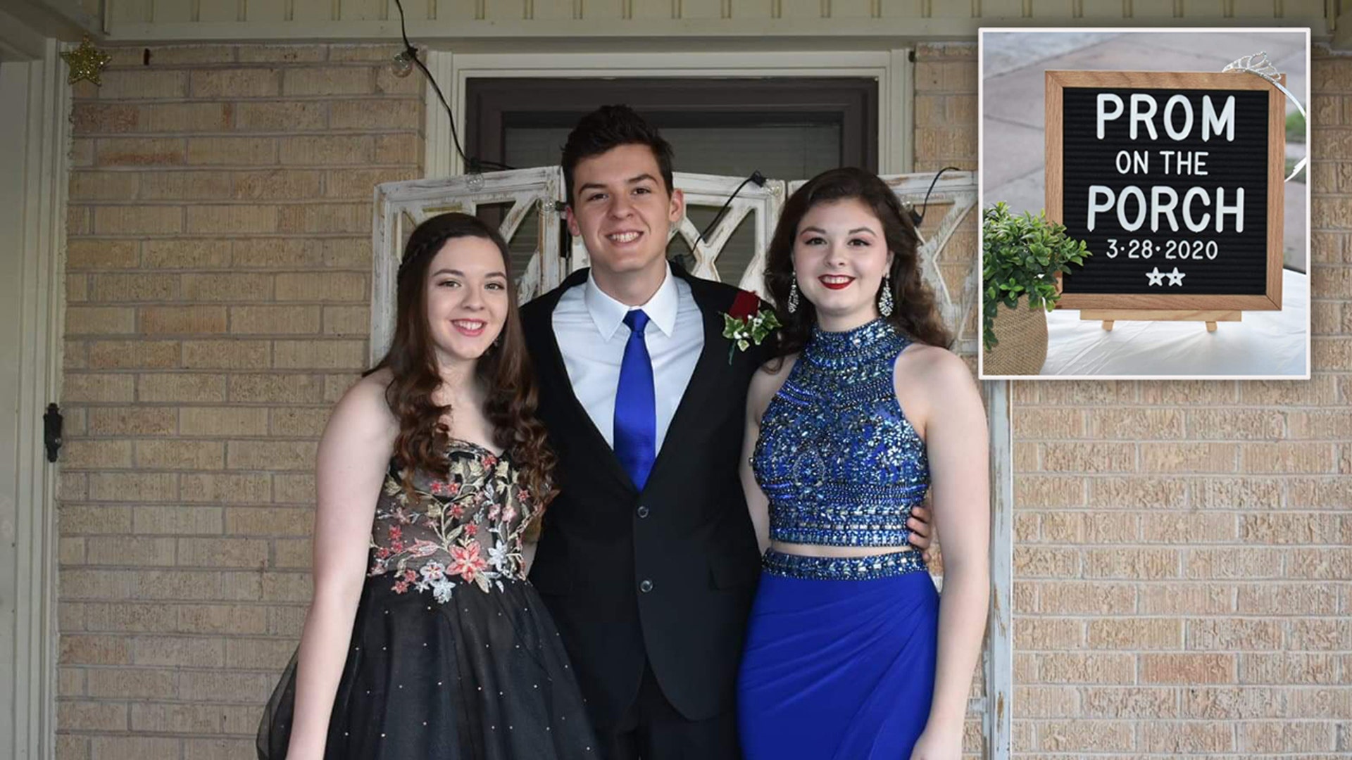 I wanted to share in hopes that it inspires others that are in the same boat. And maybe to bring a smile. :) My daughter, Grayson, is a high school senior. Her school's prom was cancelled, as has so many of her other school/church, etc. activities. We all more than understand the why behind the cancellations, but the disappointment is still there. Knowing there is only so much within our control (our attitude being one of those things), we decided very last minute to throw our own "Prom on the Porch" for her. She's taken all the cancellations in stride, and we just wanted to do a little something special for her. We used what we had around the house to decorate the porch, and a friend let us use some stars she had and cut some letters with her Cricut, and voila! Her siblings were there (one of which is home from college early because of the virus), my husband and I, and a cousin and uncle who are at our house frequently. Family only - 7 people total outside the whole time. It wasn't the prom with her friends she thought she'd have, but she had SO👏 MUCH 👏 FUN👏!!! We all did! The kids dressed up, we cranked up a speaker, and spent 2 or 3 hrs on our porch. Not surprisingly, my senior won prom queen! ❤️😄 Lemonade outta lemons. :) So this spring may not be going according to plan, but we try to adapt and celebrate our seniors the best we can. 🥰