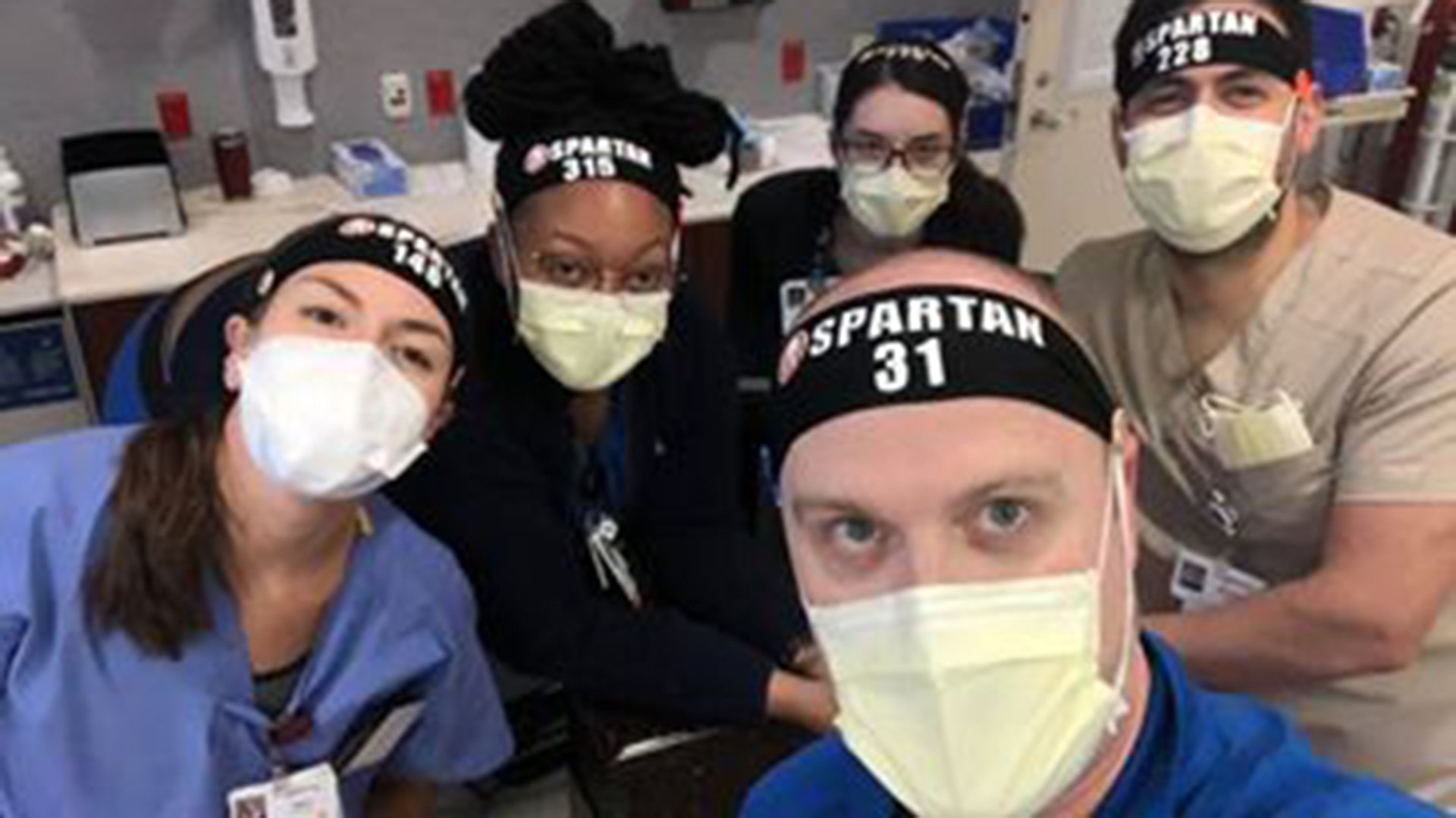Recently, a post circulated on facebook from a nurse asking those on who sew for headbands with buttons. Now that nurses are wearing masks all day, the elastic is rubbing behind their ears causing irritation. All they needed was simple fabric headbands with two buttons. I remembered that Spartan, the company that puts on the obstacle races, gives out fabric headbands to each of their participants. So I reached out to see if they had any they could donate. In a heartbeat, Spartan overnighted a shipment of headbands. Having headbands already made cut down on time and resources. All we needed to do was add two buttons. Using NextDoor.com people in my neighborhood of Dallas donated buttons and/or sewed on buttons. We had over 100 of these headbands ready to go in 48hrs. We were able to take packages to multiple hospitals all around the Dallas Fort Worth area, and the workers there were incredibly grateful. I just want to send a big public thanks to the Spartan Race executives for their generous donation, and to my neighbors for jumping at the chance to help. We are living through some tough times right now, but it is great to truly see Americans working together to help one another. Thanks Danielle Neumeyer-Betz