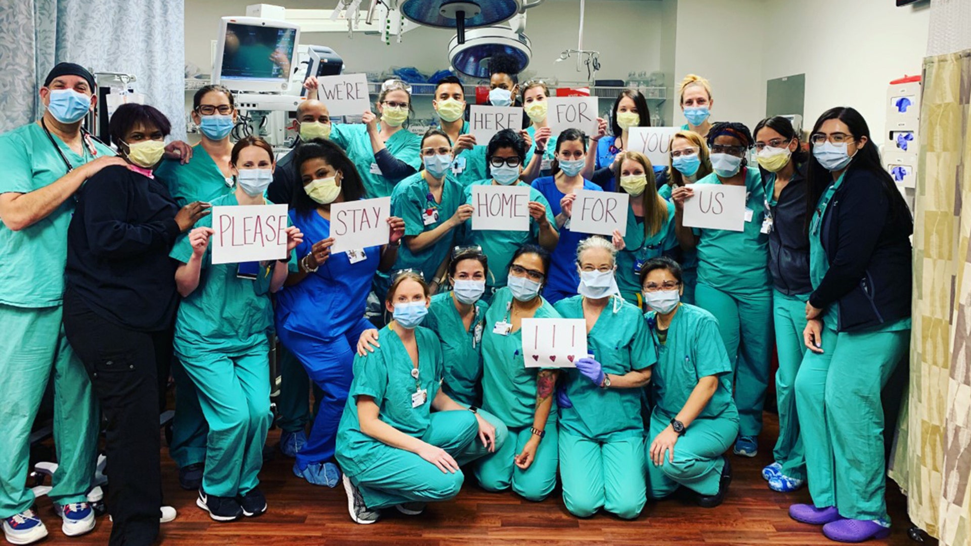 My daughter is an ED Nurse and texted me this photo. Submitted by: Stephen Tulley