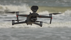 Officials around the country using drones to promote social distancing