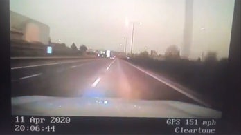 Driver arrested after leading police on 151 mph chase on London's empty highways