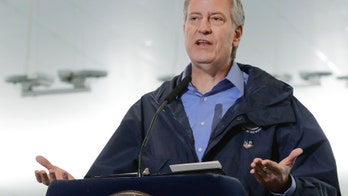 NYC Mayor de Blasio, NYPD 'breaking up' rabbi's funeral attended by hundreds