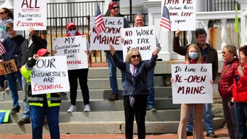 Maine protesters hit back at ‘tyranny’ of state’s coronavirus restrictions