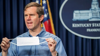 Kentucky Gov. Andy Beshear blames Republicans after coronavirus protesters hang effigy of him