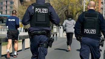 German police attacked with stones, iron bars while enforcing coronavirus social distance measures