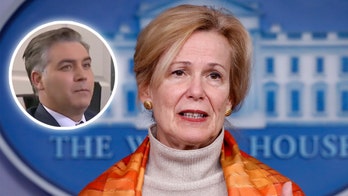 CNN's Jim Acosta blasted for 'mansplaining' after interrupting Dr. Birx to attack Trump