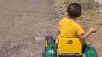 Kid reunites with father who was in quarantine for 3 weeks