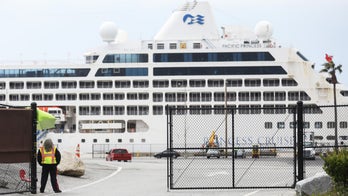 Pacific Princess cruise ship docks in California to disembark last passengers