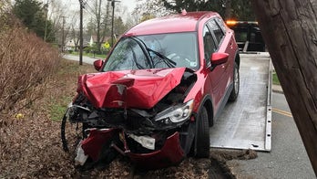 NJ police say 'excessive wearing' of coronavirus mask contributed to driver passing out, crashing car