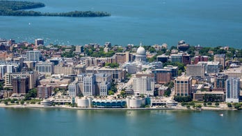 Wisconsin airport opens drive-thru light show to support health care workers and first responders