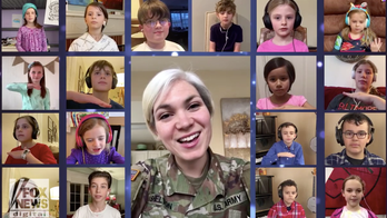 Army Field Band soldier creates 'Do-Re-Mi' singalong with 18 kids in adorable video