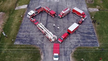 Wisconsin firefighters give heartfelt coronavirus tribute for health-care workers