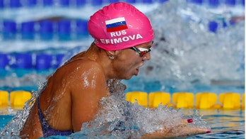 Russian Olympian Yuliya Yefimova shows off impressive training regimen while quarantined from home