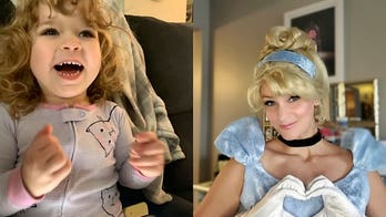 Little girl goes ‘crazy’ meeting Disney characters on quarantine birthday