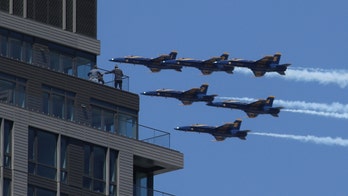 Stunning cockpit video shows Thunderbirds, Navy Blue Angels' NYC flyover to honor first responders