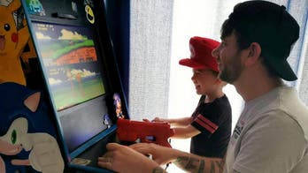 Dad builds 500-in-1 classic video game arcade for son during coronavirus lockdown