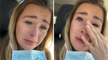 Pregnant Jamie Otis breaks down in tears after taking coronavirus test: 'I'm crying all the time'