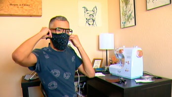 Texas special ed teacher uses stimulus check to make masks for students