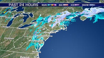 Snow for interior Northeast, as storm system brings damp, dreary conditions