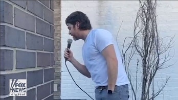 NYC couple hosts 'porch parties' from balcony, blasts music, gives praise to health care workers