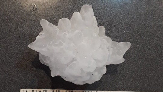'Gargantuan' hail from thunderstorm in Argentina may have shattered world record
