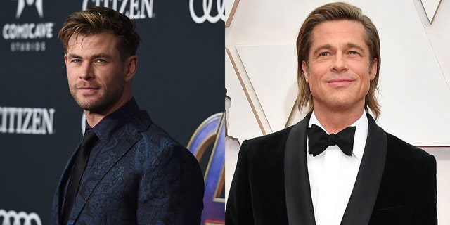 Chris Hemsworth opened up about meeting Brad Pitt for the first time.