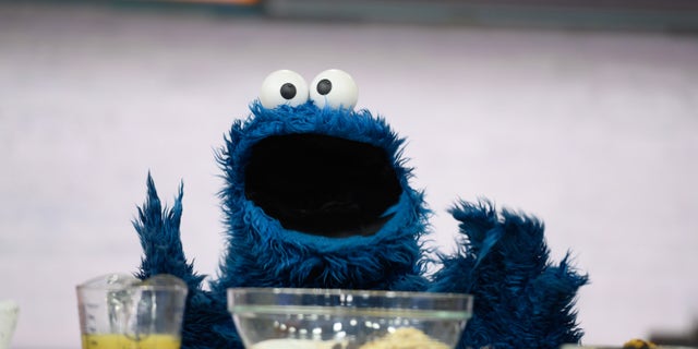 A May 2019 photo of Cookie Monster at the "Today" show on NBC.