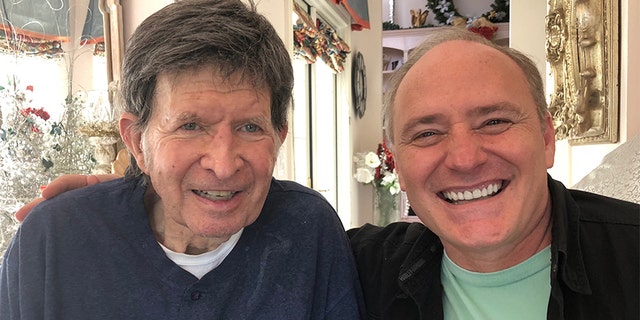 Gary Moore (right) and Tom Lester.