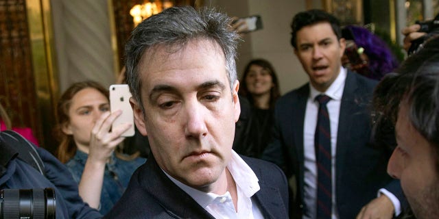 Michael Cohen, former attorney to President Donald Trump, leaves his apartment building May 6, 2019 before beginning his prison term in New York. 