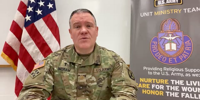 Maj. Scott Ingram is the chaplain of the Army's 10th Mountain Division Sustainment Brigade at Fort Drum, New York.