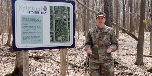 Cpt. Amy Smith is the chaplain of the Army's 10th Mountain Division Sustainment Brigade at Fort Drum, New York.