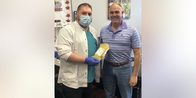 Georgia State Senator Bruce Thompson recovered from the coronavirus and is now donating plasma.
