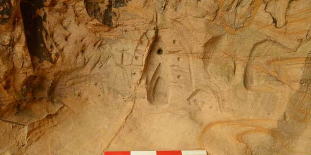 The main niche within the cave. (Archaeology South-East)