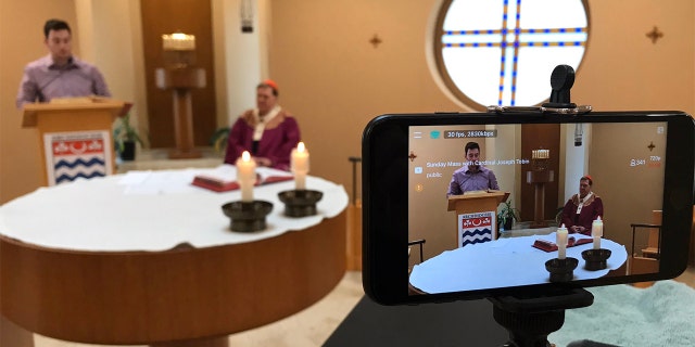 The Archdiocese of Newark (New Jersey) set up an online GoFundeMe donation page where anyone can contribute to specific parishes or to a more general “Parishes in Need Fund.”